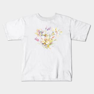 Color pencil of Easter Lilies Kids T-Shirt